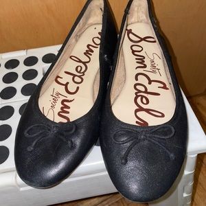 Sam Edelman Society Carrie Ballet Flat in Black